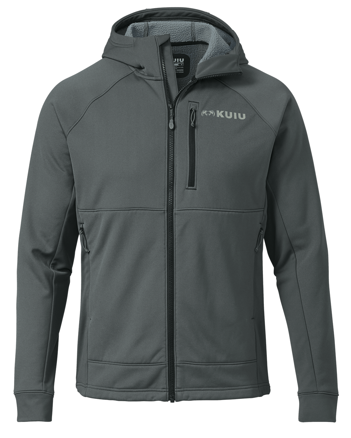 StrongFleece 275 Full Zip Hoodie | Ash