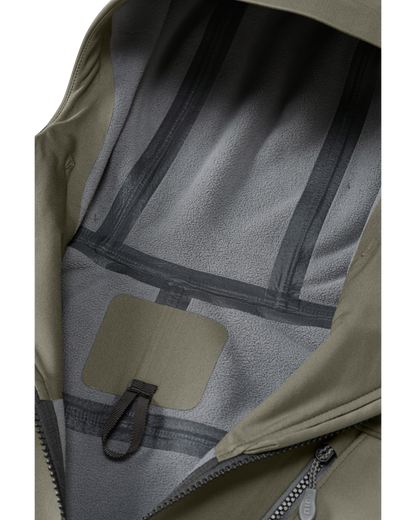 Axis Hybrid Hooded Jacket | Verde
