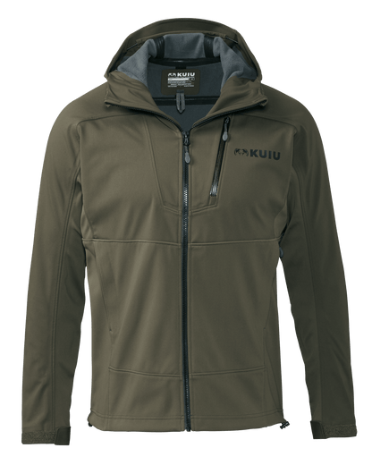 Axis Hybrid Hooded Jacket | Verde