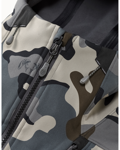 Axis Hybrid Hooded Jacket | Verde