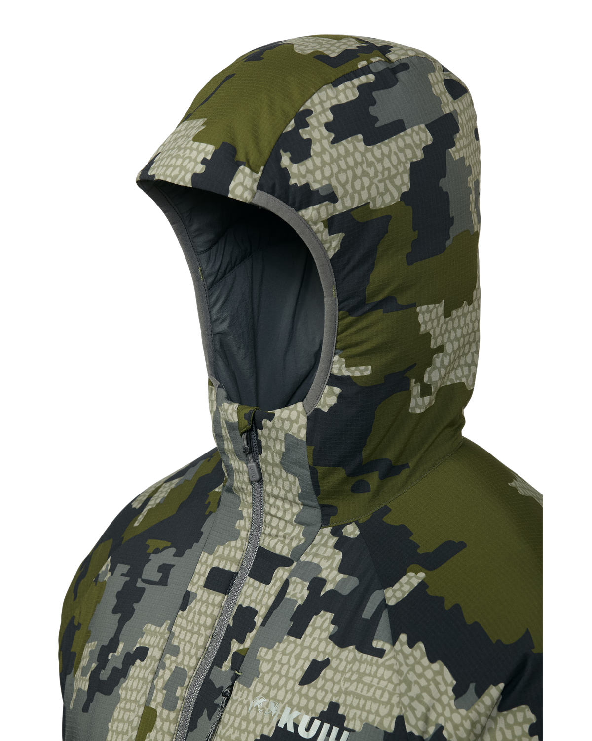 Kenai Hooded Jacket | Ash