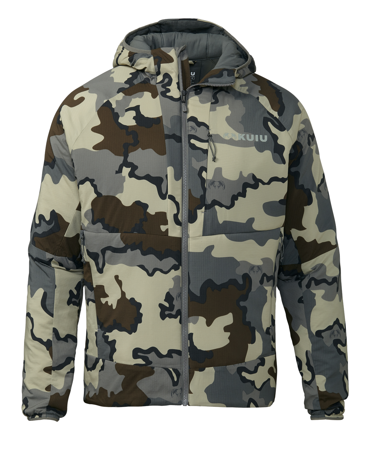 Kenai Hooded Jacket | Ash