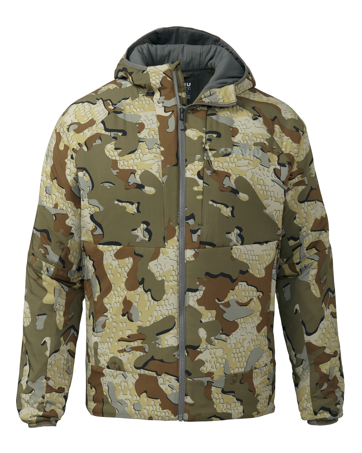 Kenai Hooded Jacket | Ash