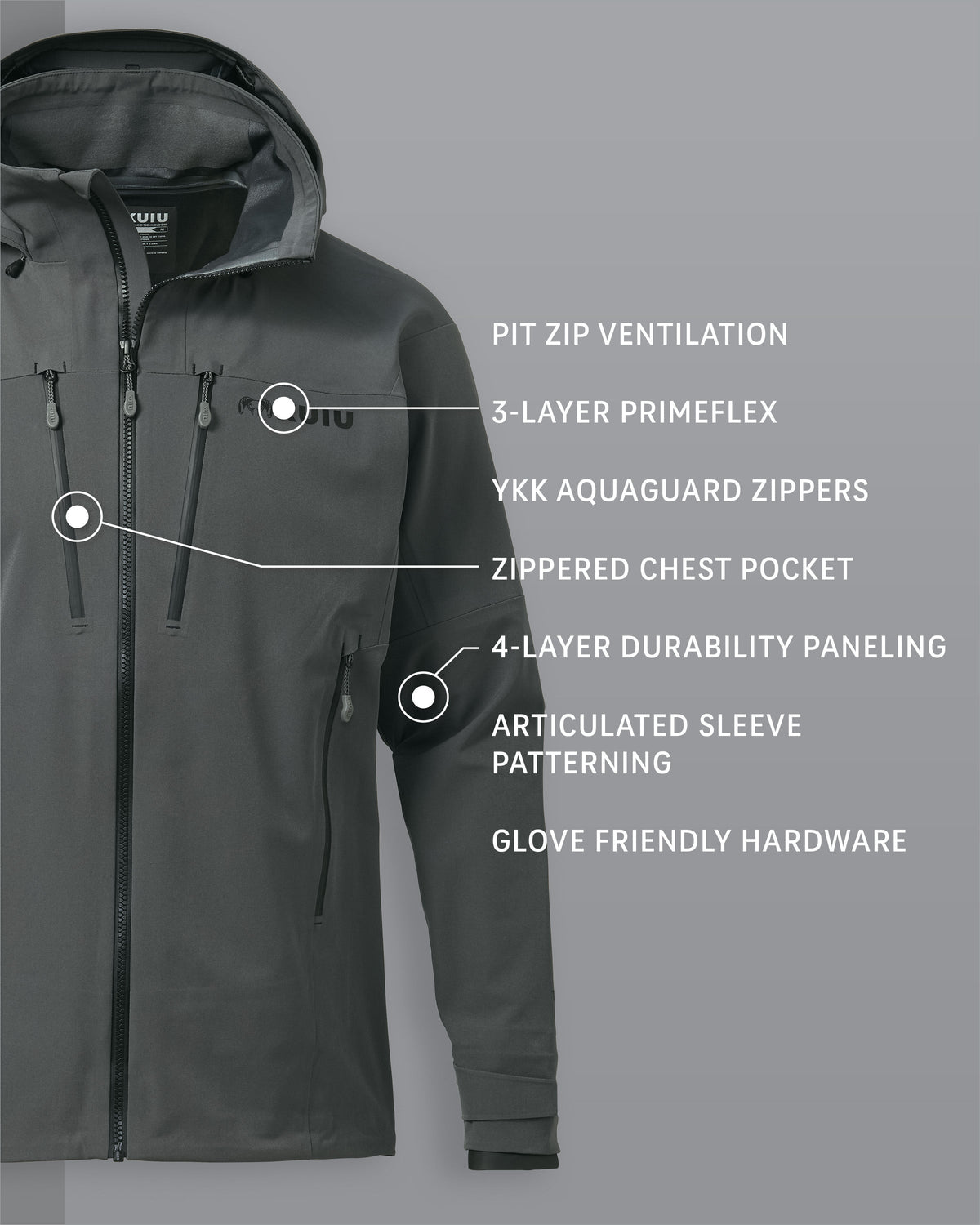 Yukon TR Rain Jacket | Valo
