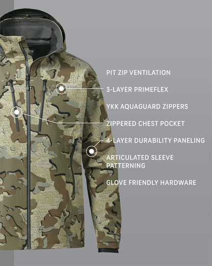 Yukon TR Rain Jacket | Ash
