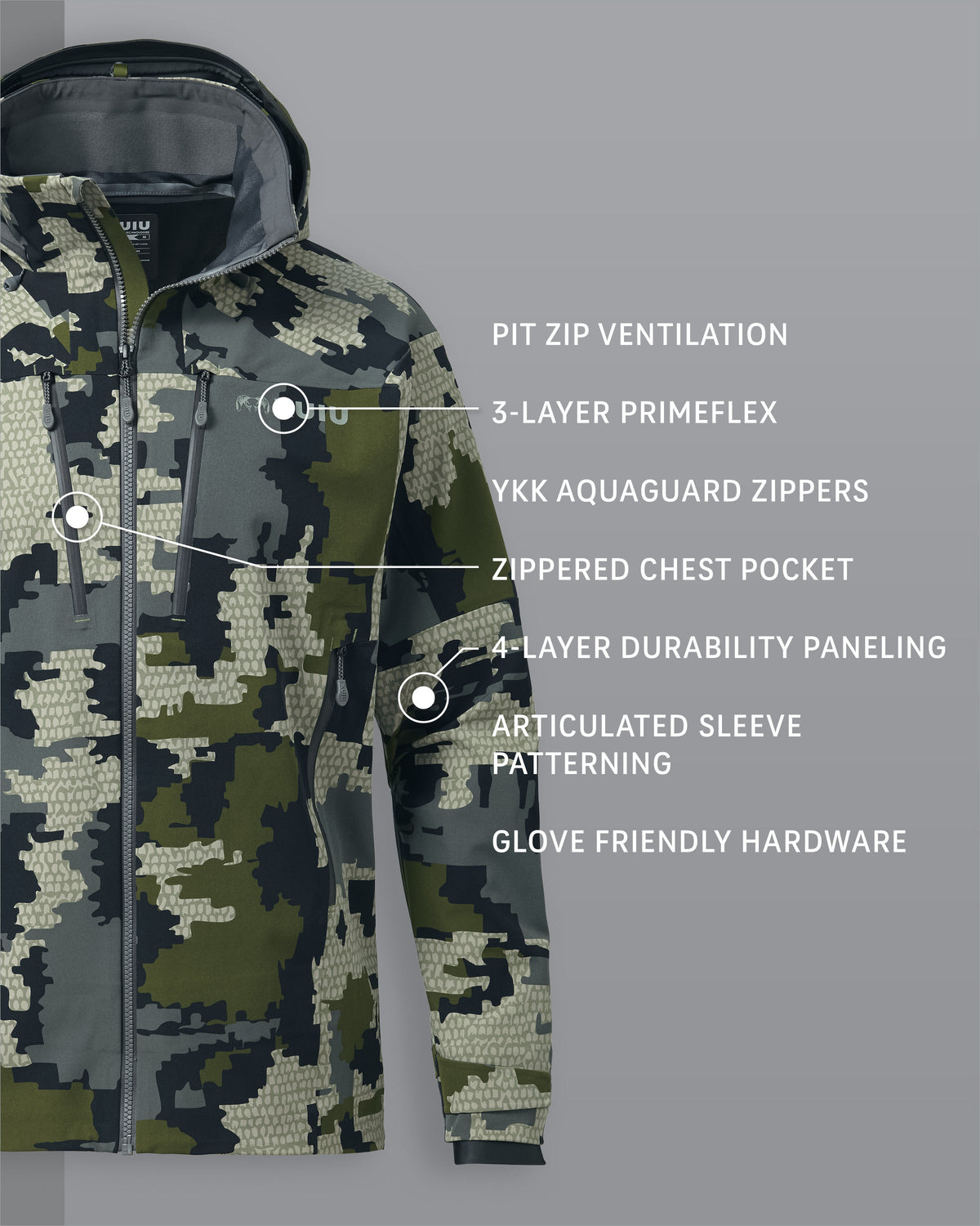 Yukon TR Rain Jacket | Valo