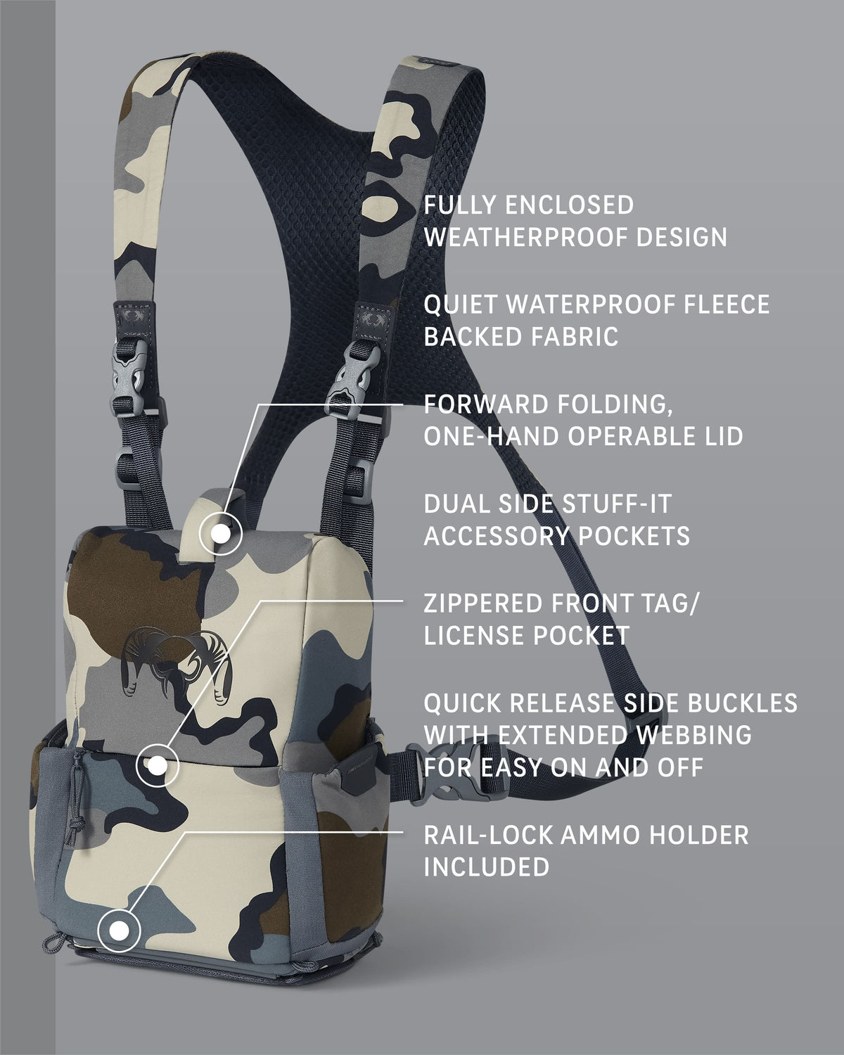 PRO G3 Bino Harness | Verde