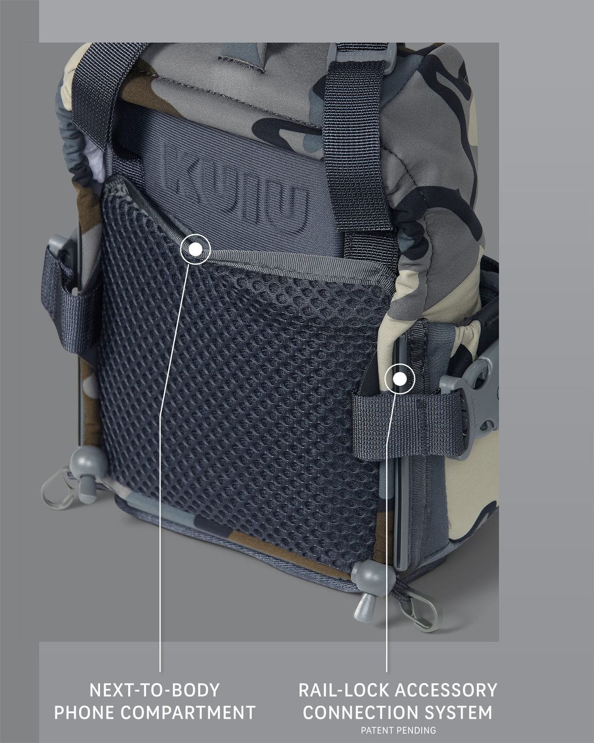 PRO G3 Bino Harness | Ash