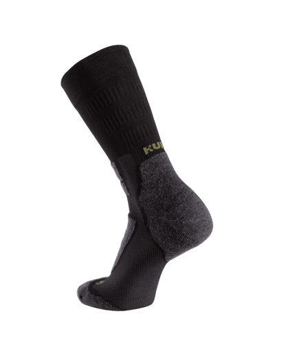 StrongWool Hybrid Crew Sock | Grey Green