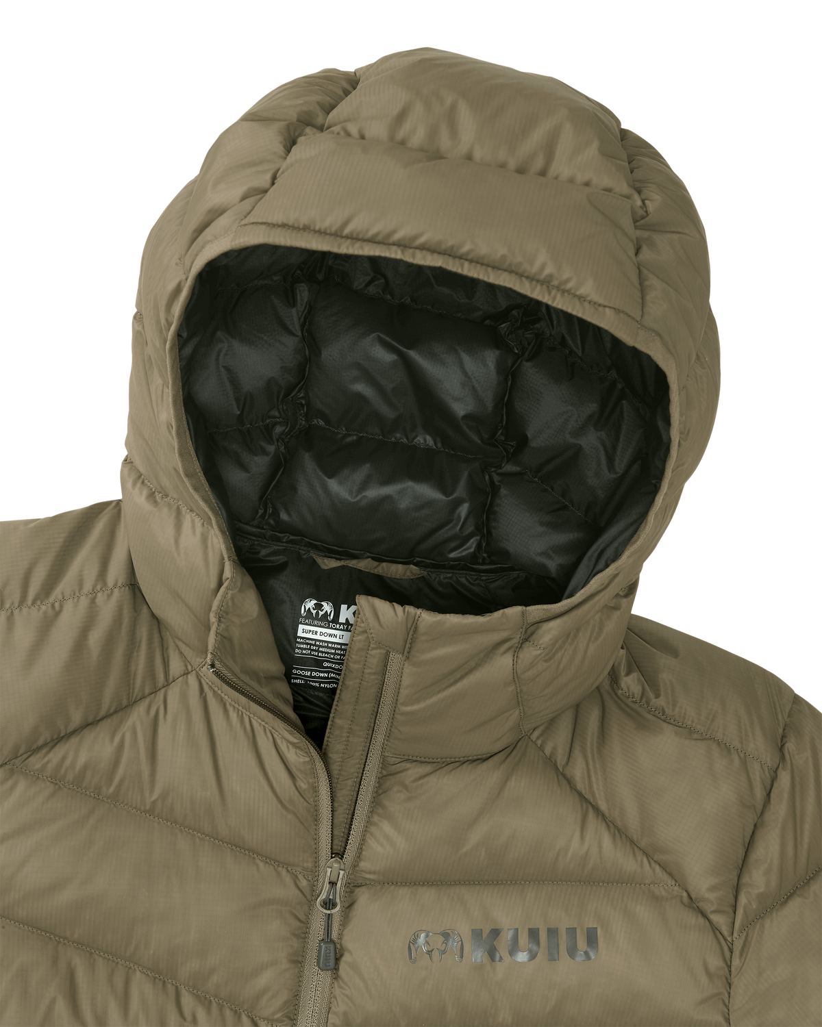 Women's Super Down LT Hooded Jacket | Black