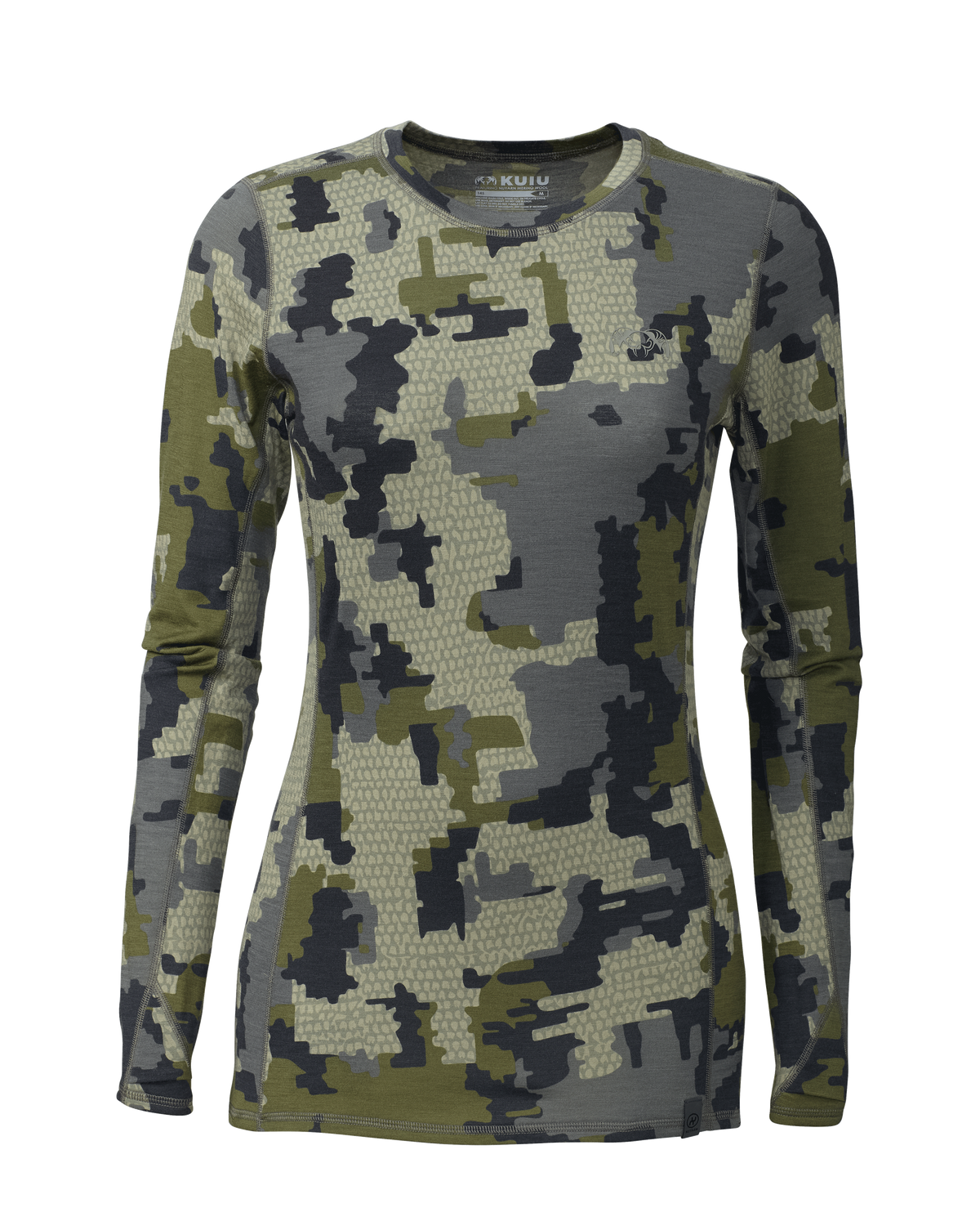 Women's ULTRA Merino 145 LS Crew | Ash