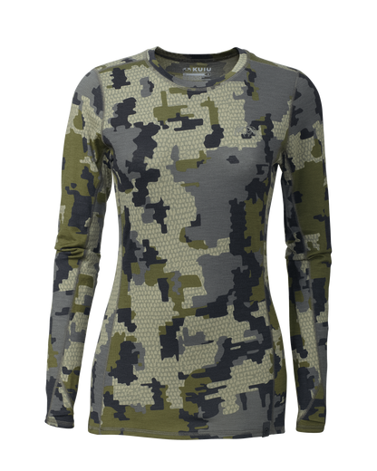 Women's ULTRA Merino 145 LS Crew | Ash