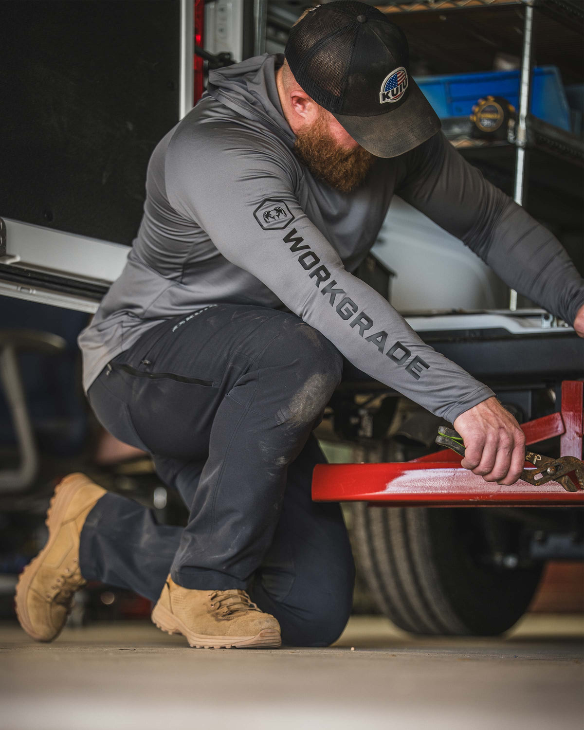 Workgrade Sun Hoodie | Haze
