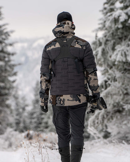 Axis Thermal Hybrid Hooded Jacket | Ash