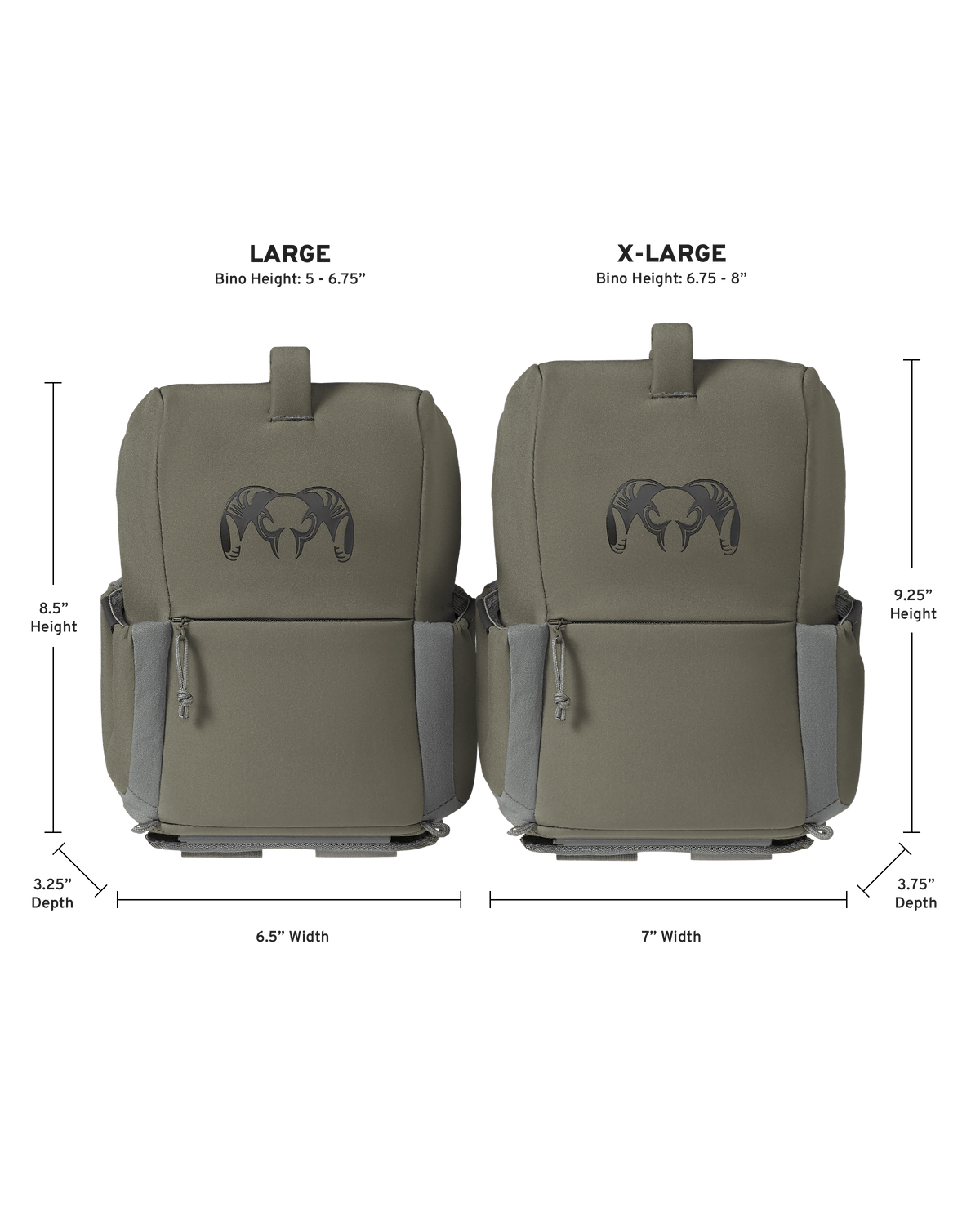 PRO G3 Bino Rangefinder Set | Ash